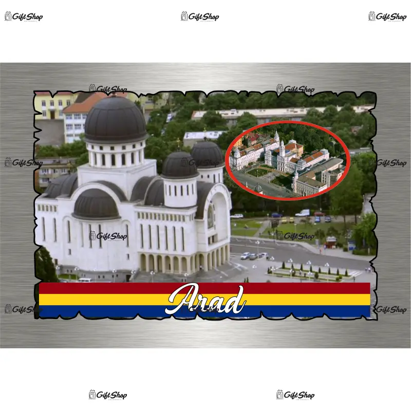 Arad, romania, magnet frigider mgs005